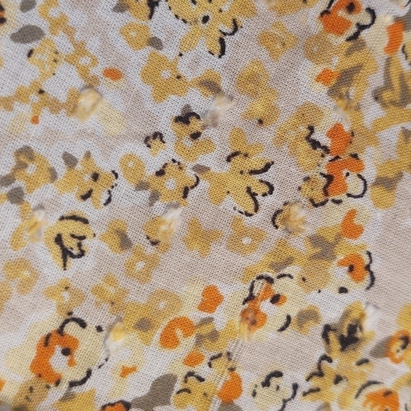 Handmade Floral Lace Up Dress with a Gathered Skirt and Sleeves - Picture 4 of 14